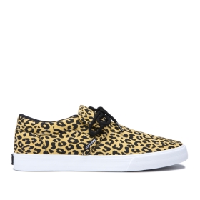 Supra Mens CUBA Animal/black Low Top Shoes | CA-63746